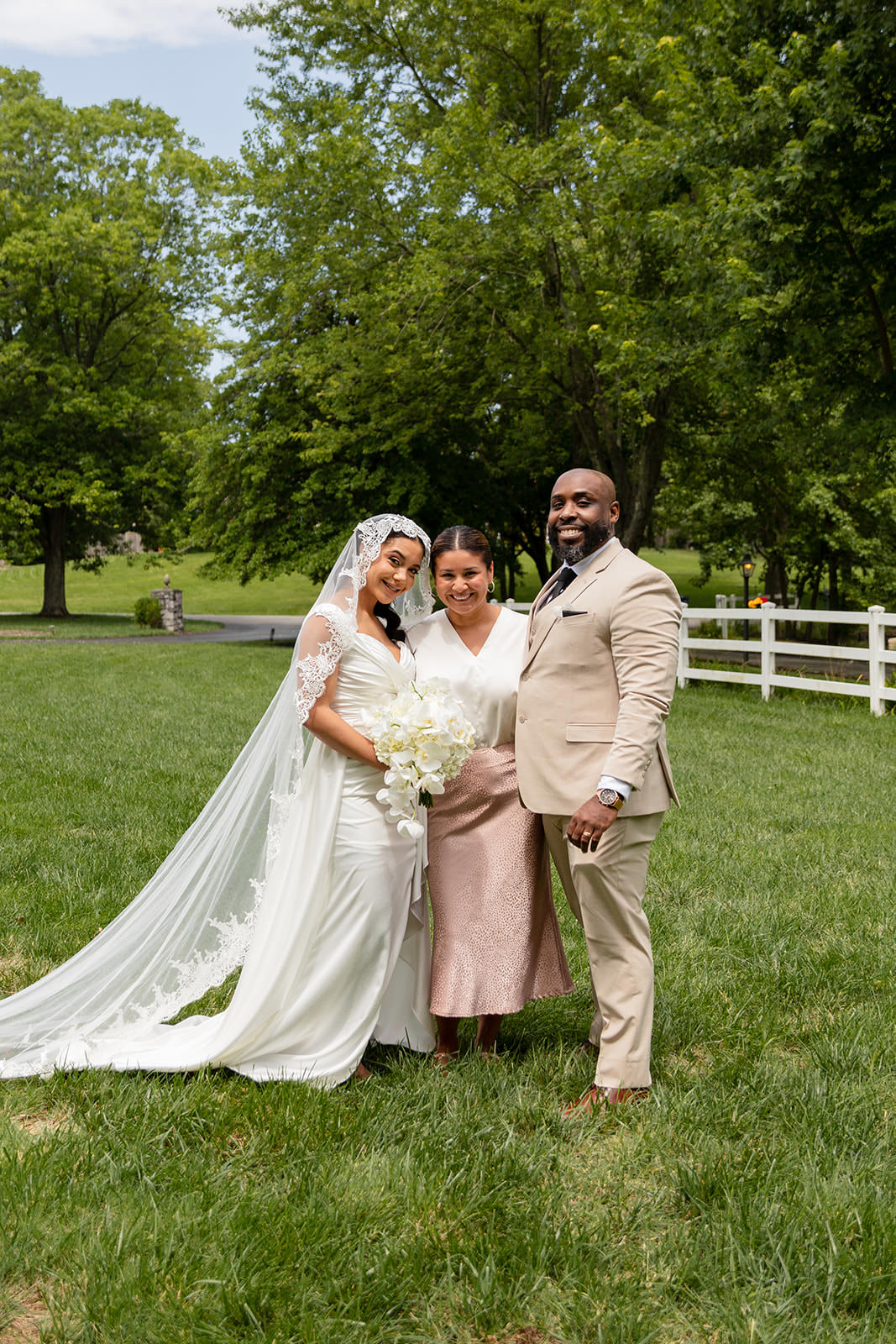 Wedding ceremony officiated by Jennifer Rueda Warnecki