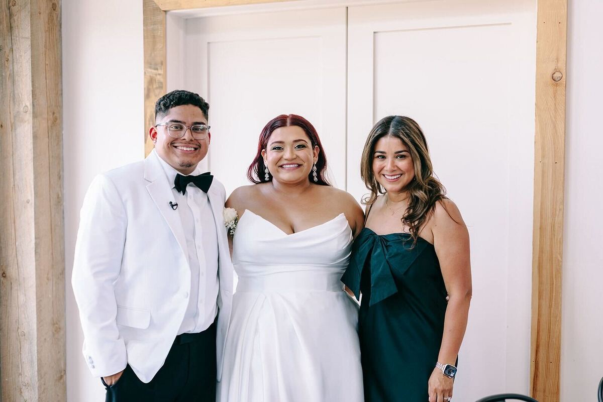 Wedding ceremony officiated by Jennifer Rueda Warnecki